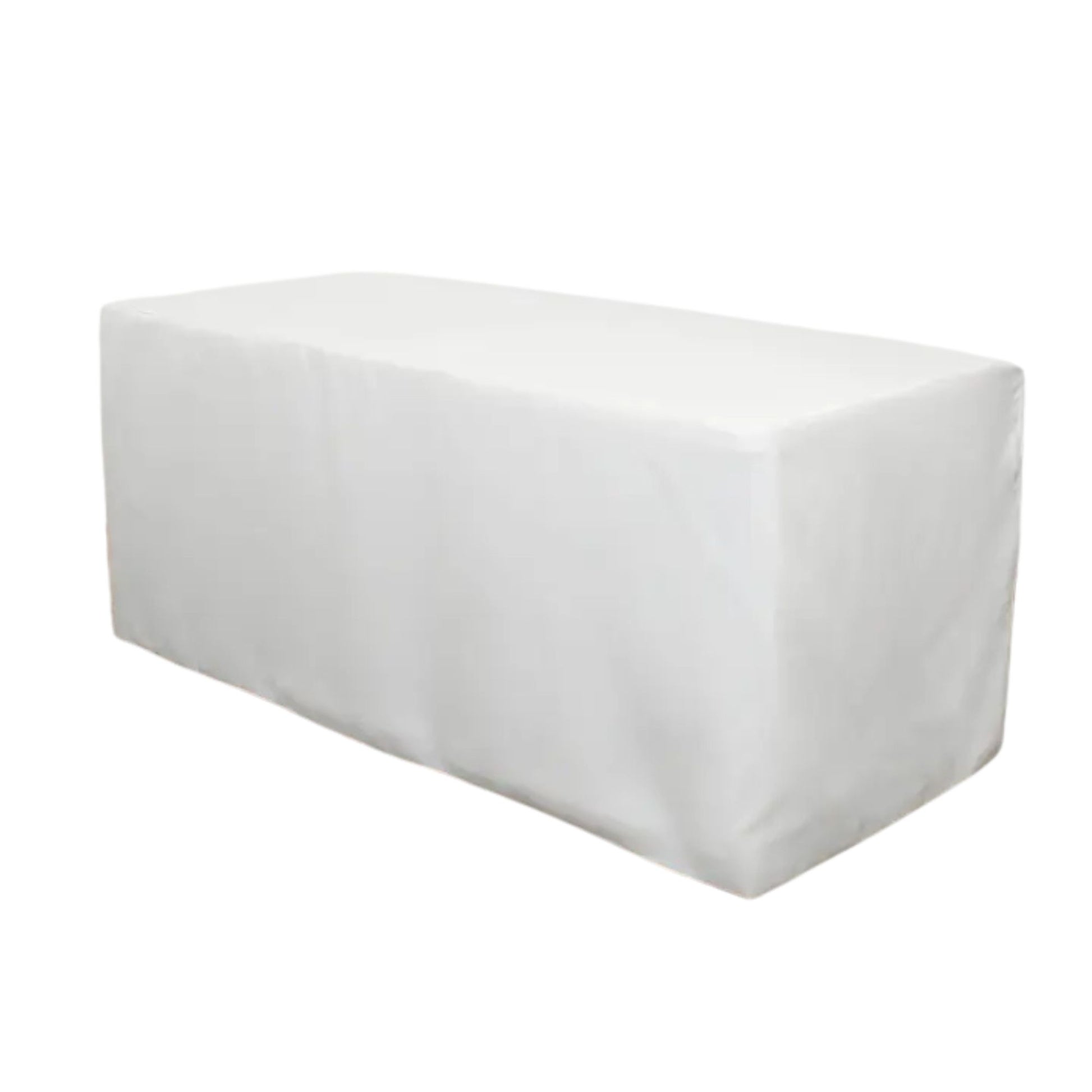 Tablecloth - Fitted White Rectangular