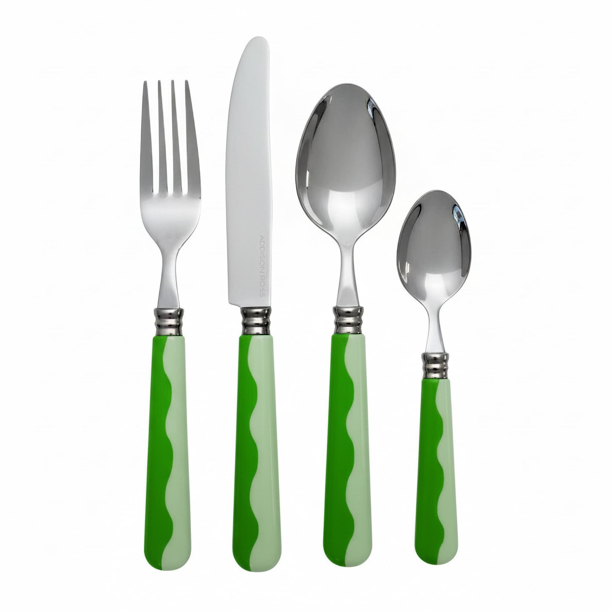 Wave Cutlery - Apple Green