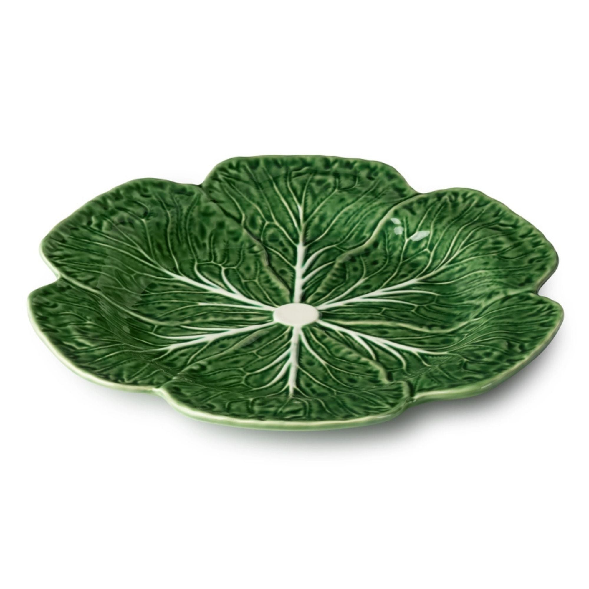 Ceramic Green Cabbage Charger