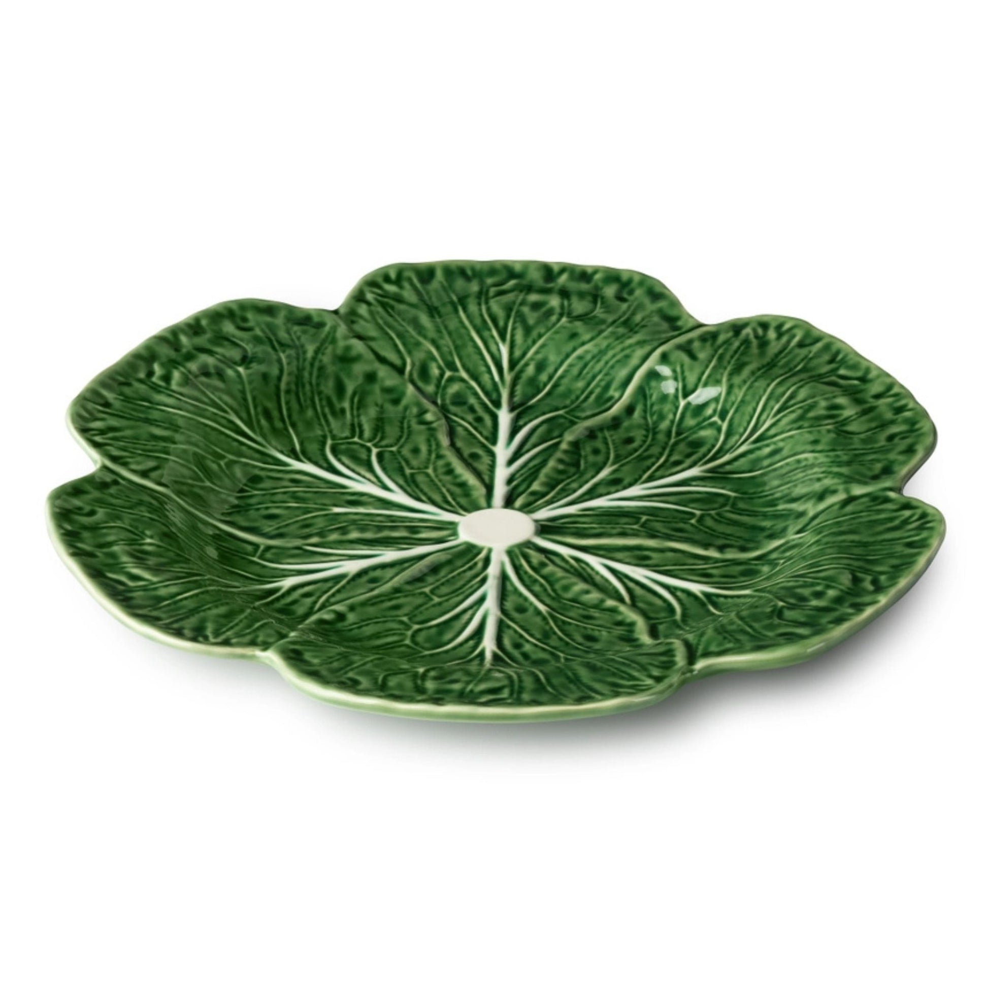 Ceramic Green Cabbage Charger