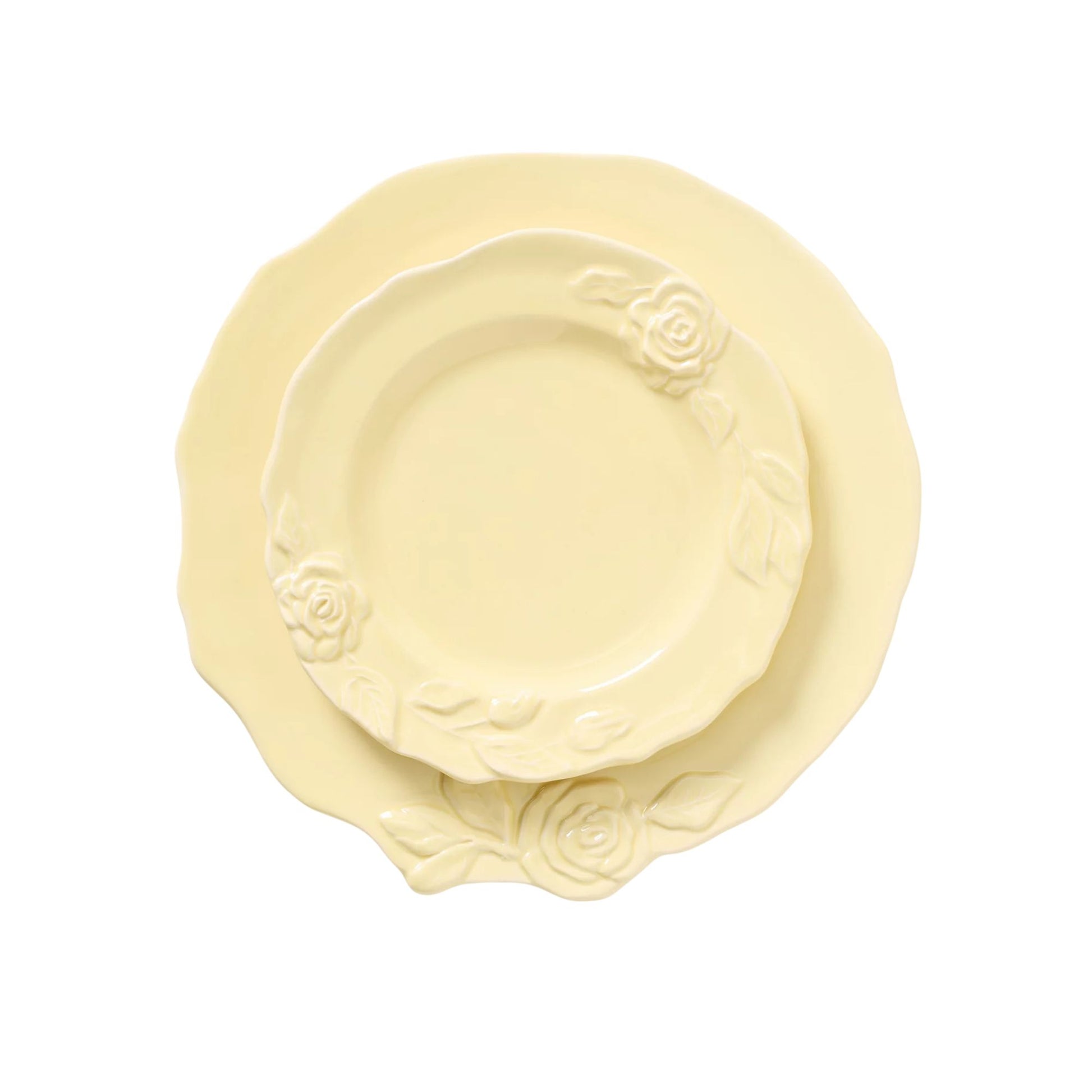 Italian Rose Dinner Plate