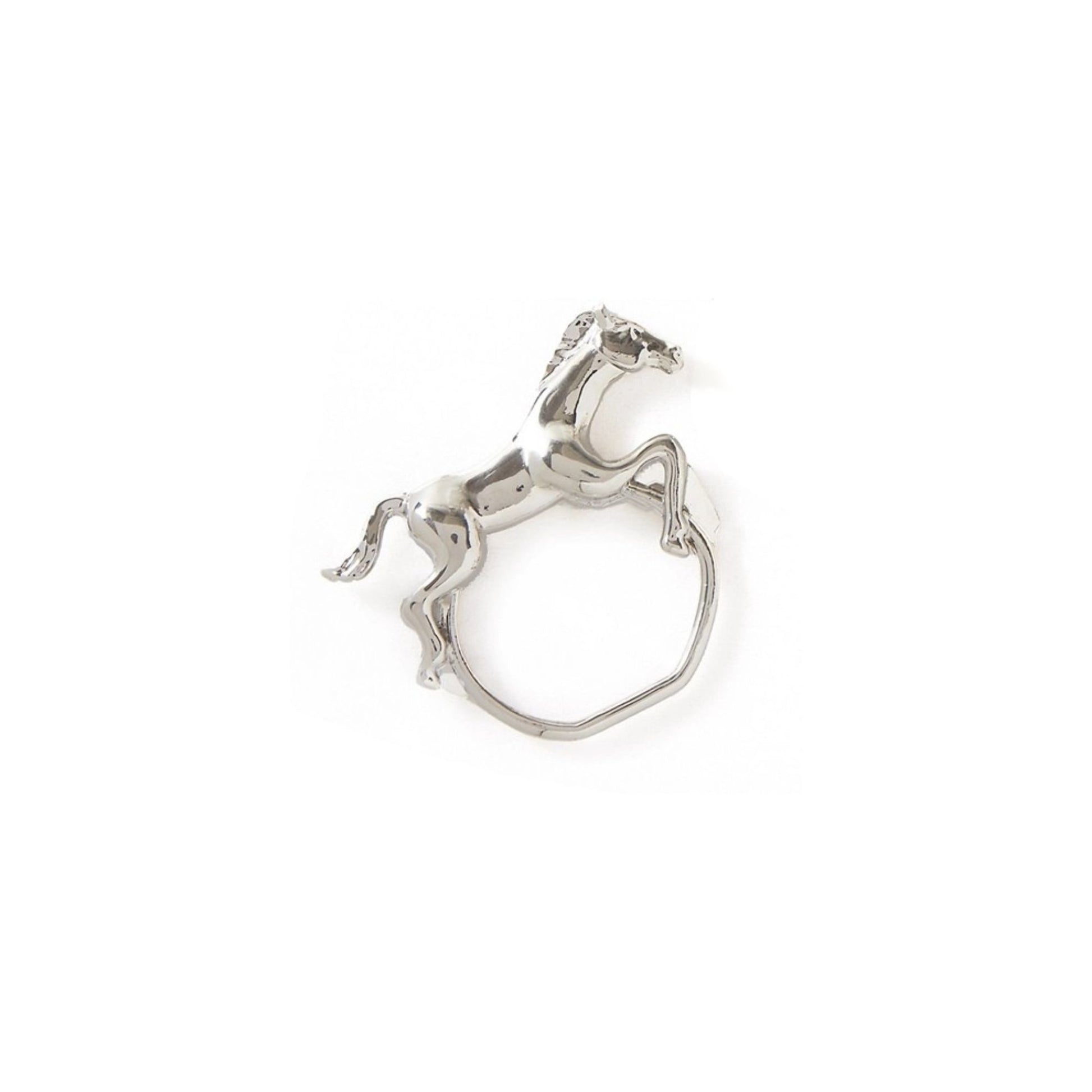 Silver Horse Napkin Rings