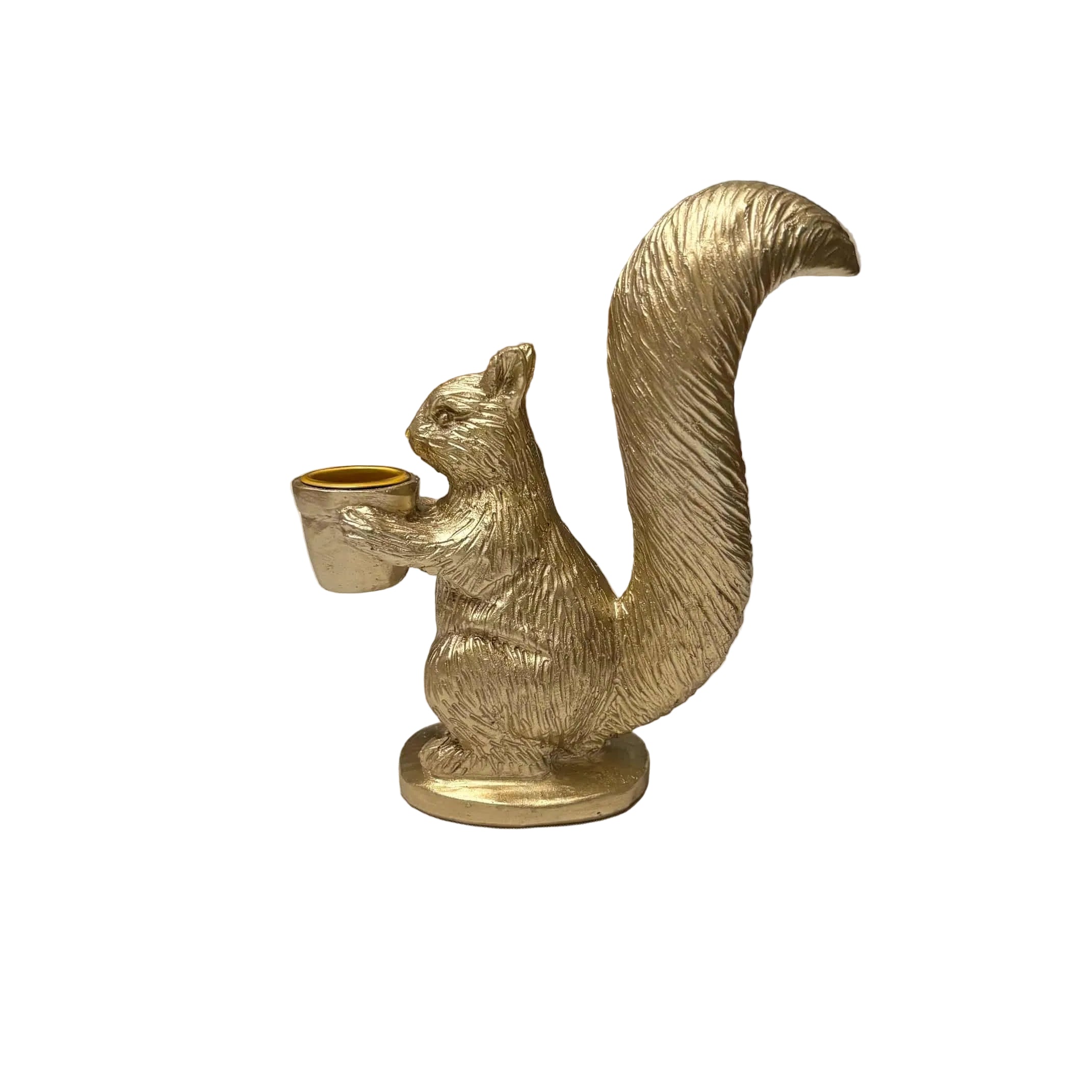 Squirrel Candle Holder