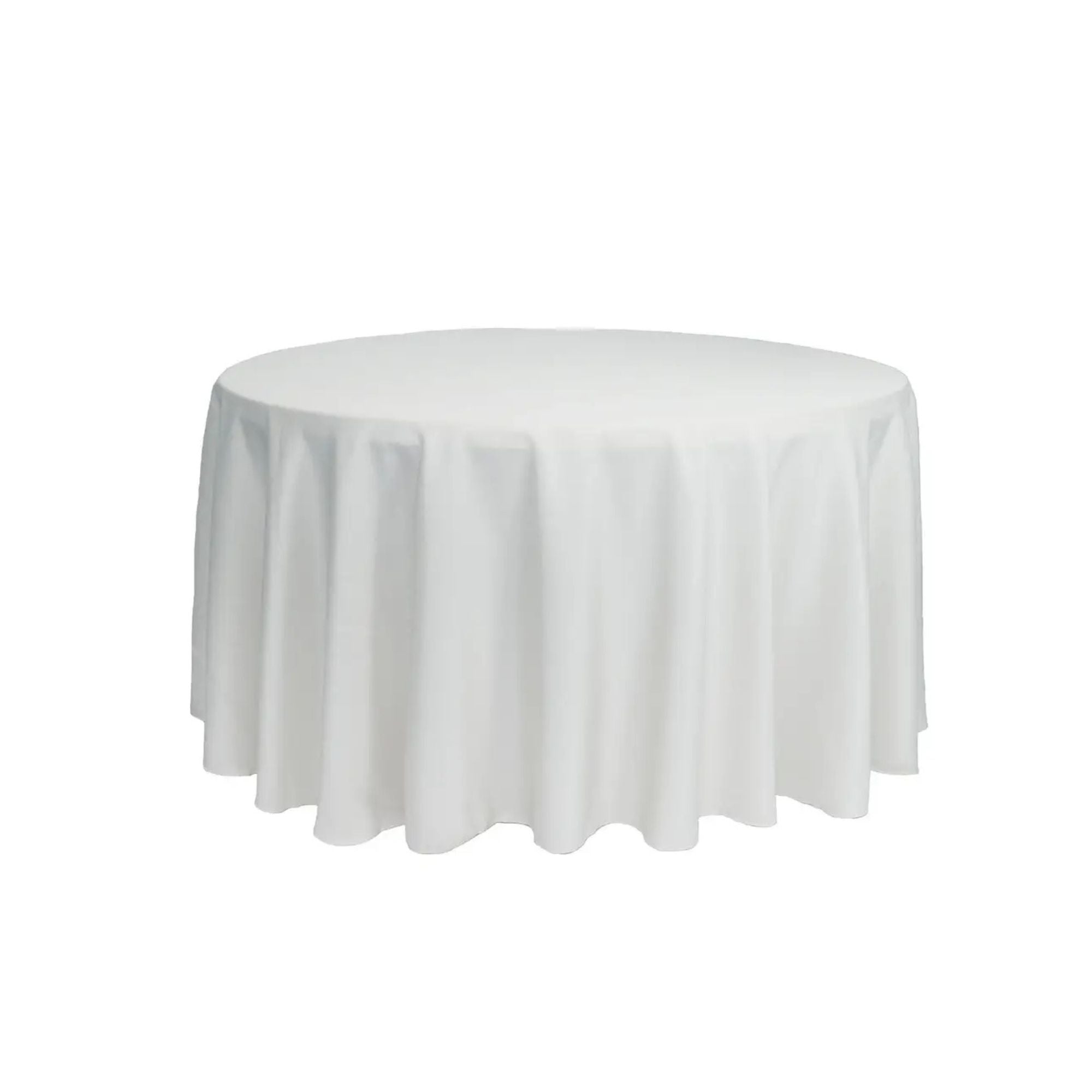 Tablecloth - Round White