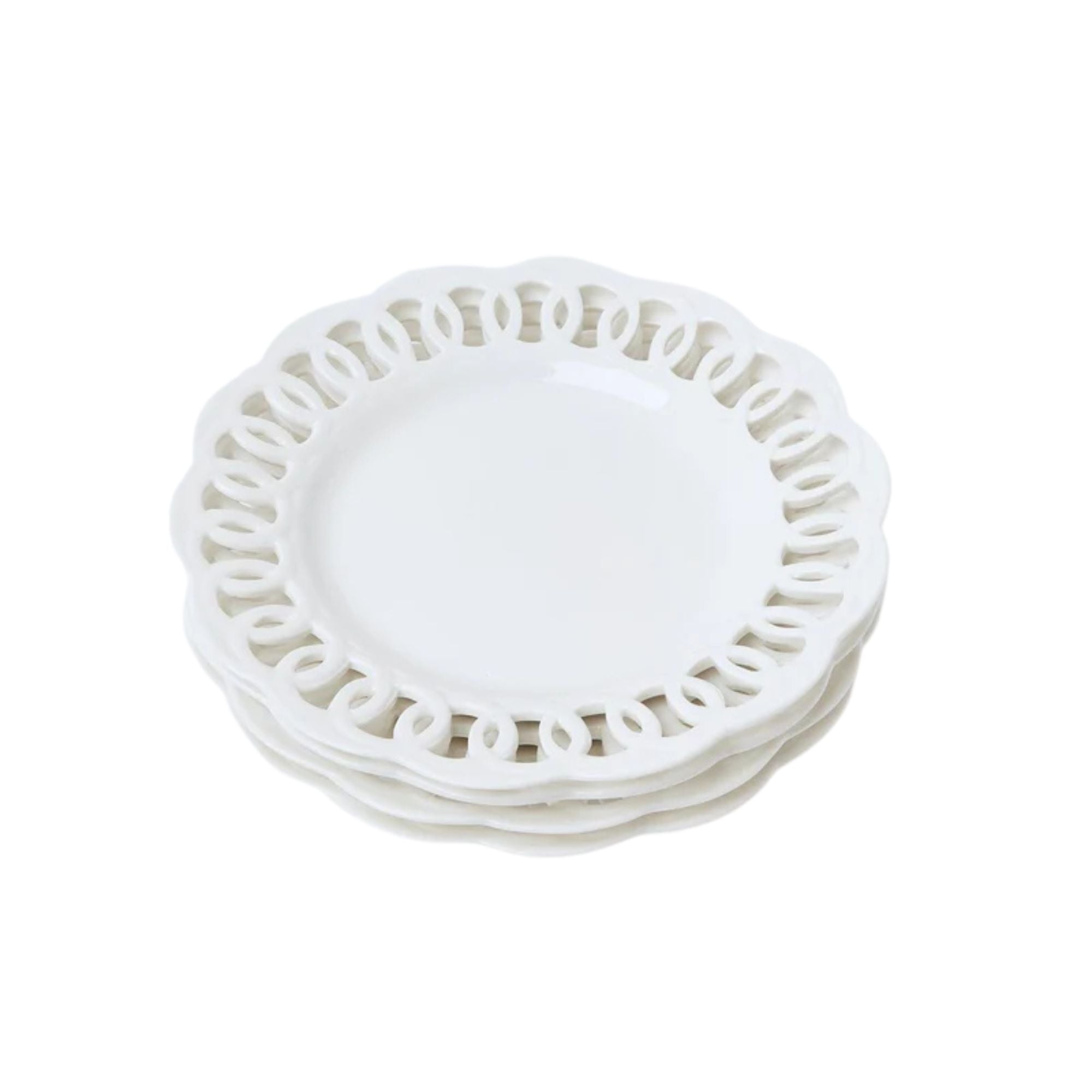 Starter Plate - White Lace