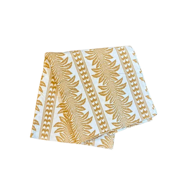 Tablecloth - Golden Ochre Fern